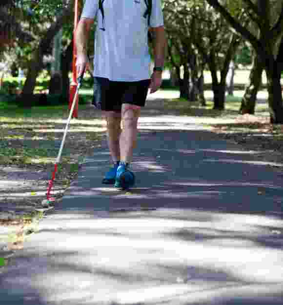 White cane beginners guide  Vision Australia. Blindness and low vision  services