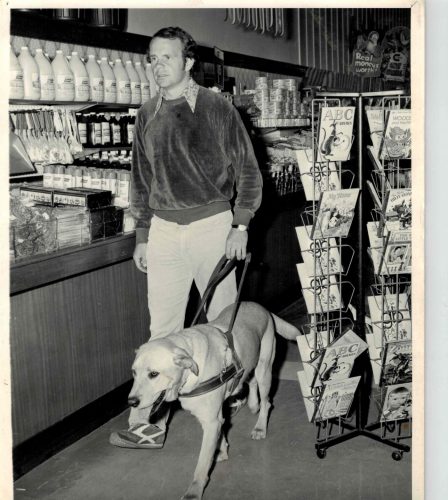 John Gosling AM recognised on the Australia Day Honours list as he celebrates 50 years of working with Guide Dogs