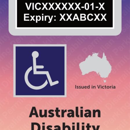 Changes to Victorian Accessibility Parking Permit