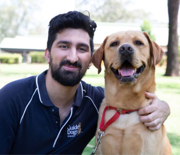 a Guide Dog Trainer Guide Dogs NSW/ACT
