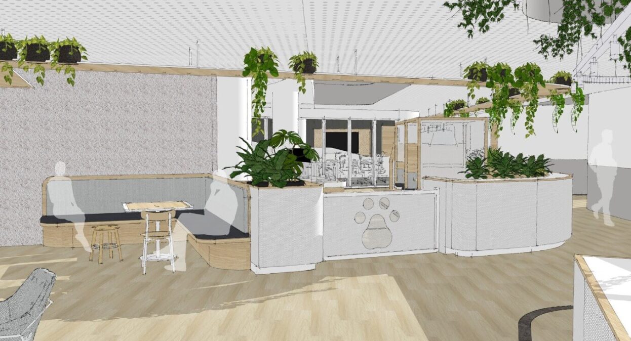 Render of St Leonards flagship office. Credit Wool+Hay.