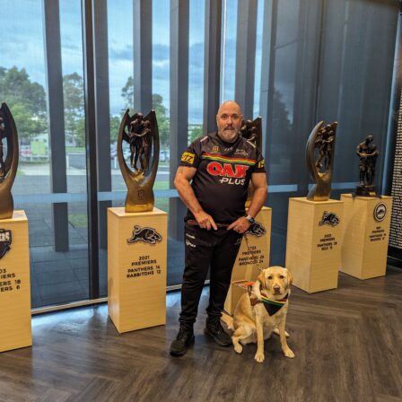 Cleary meeting a huge win for Panthers superfan