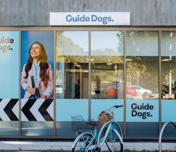 The Guide Dogs Canberra office