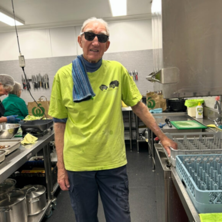 Colin stays connected!