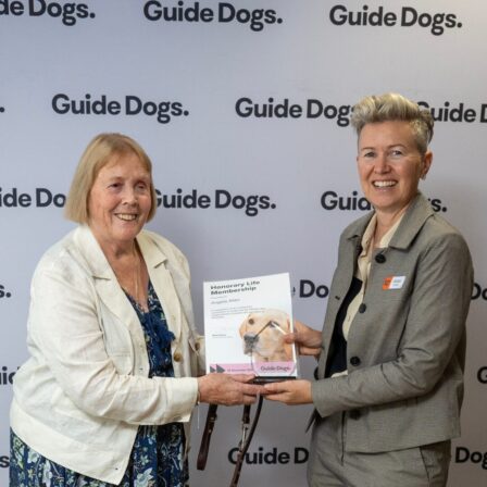 Angela’s story: Guide Dogs, gratitude, and giving back.