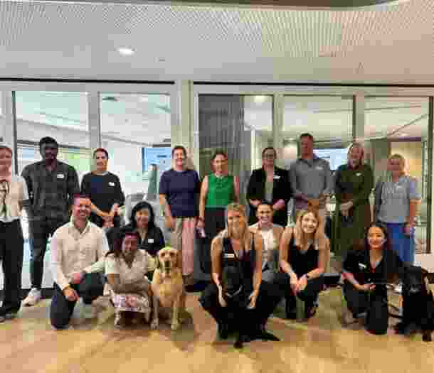 A group of attendees at a Boundless Workshop