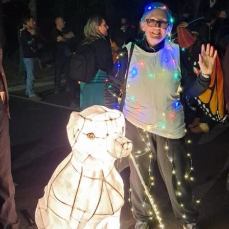Julie and Sammy light up Lismore.