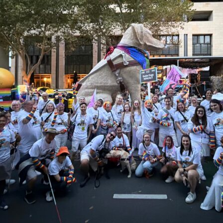 Happy Mardi Gras to everyone! On Saturday, we marched!
