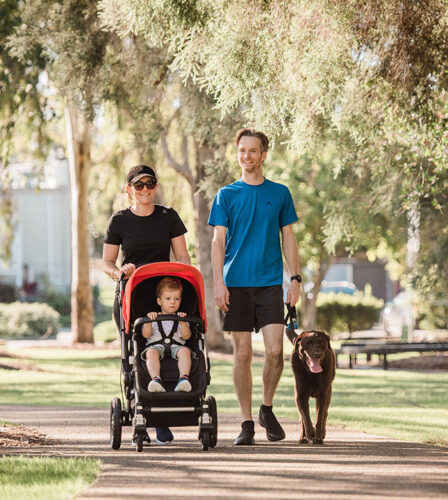 PAWGUST promotes the link between daily exercise and a happy pup