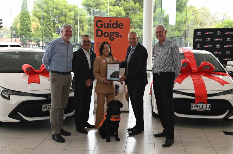 Guide Dogs driving forward thanks to CMV Group Foundation