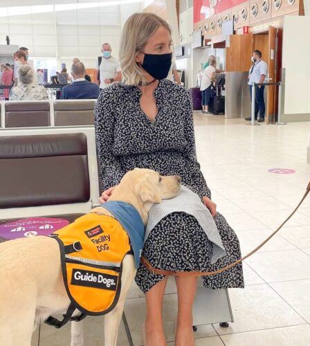 Adelaide Airport welcomes its first Guide Dogs SA/NT Facility Dog