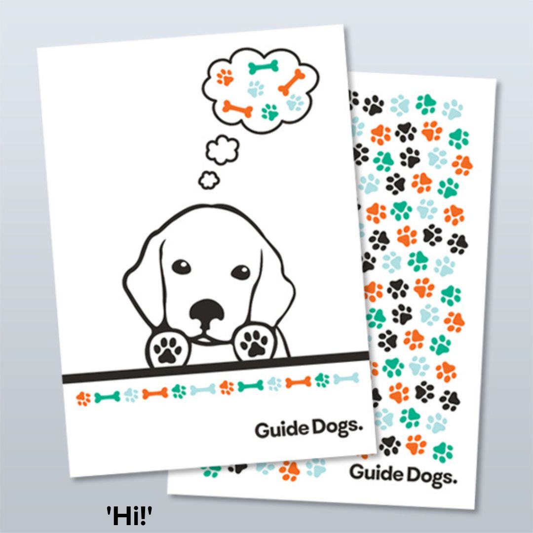 Tea Towel 2 Pack 2 Choices Guide Dogs SA NT   TeaTowels Hi With Caption 