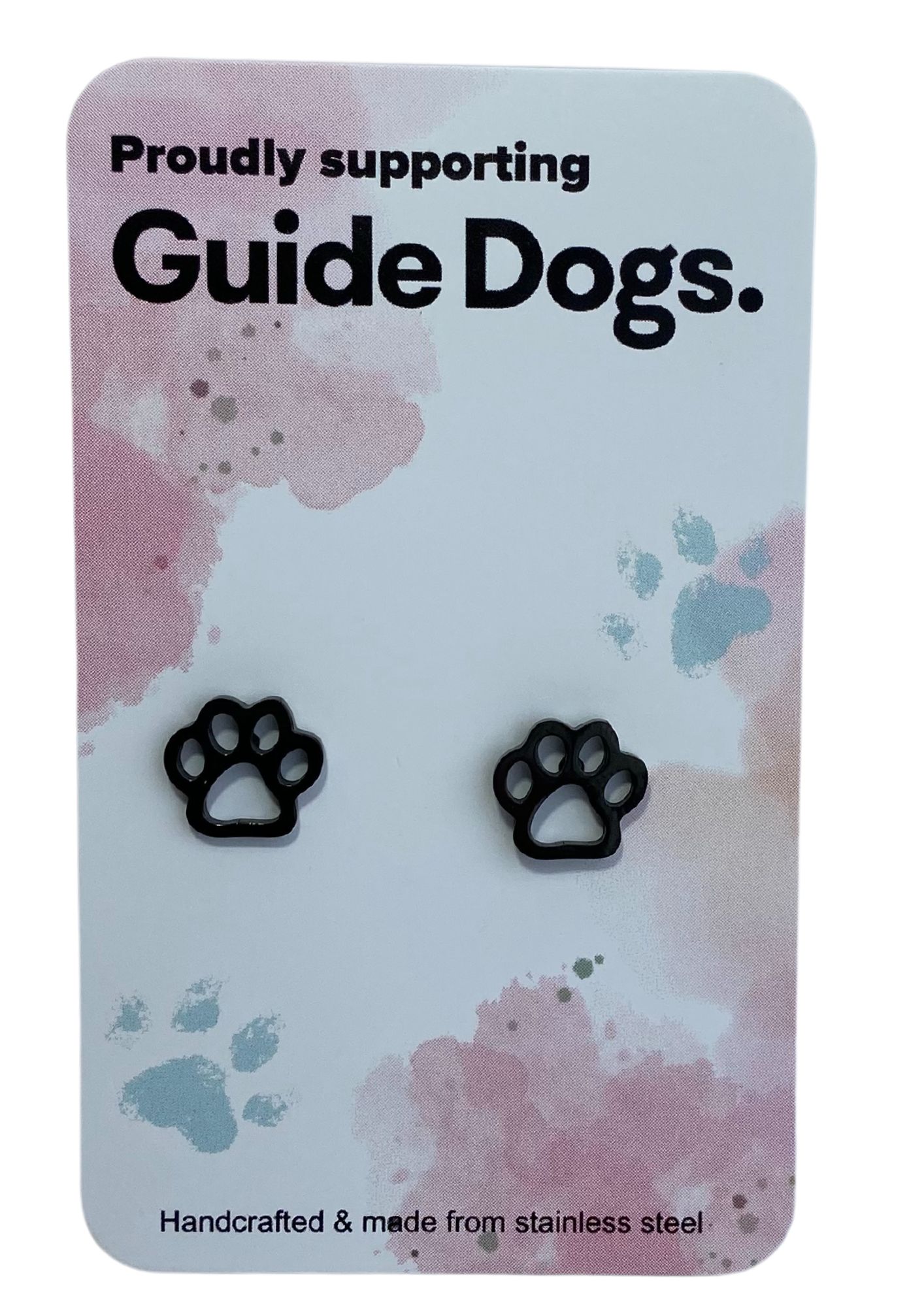 Paw Print Earrings - Guide Dogs SA/NT