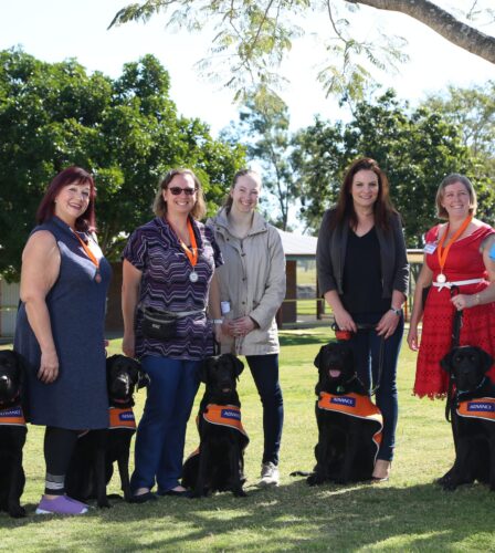 Pups take their im-paw-tant Next Steps