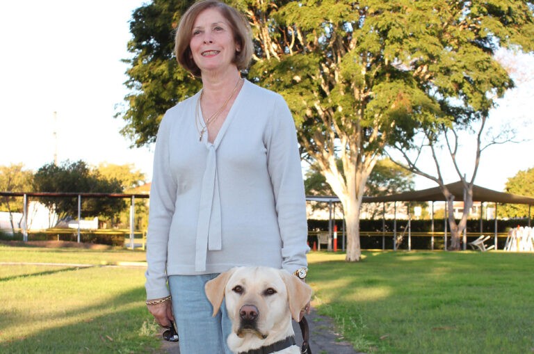 Helen and Hank: the paw-fect partnership