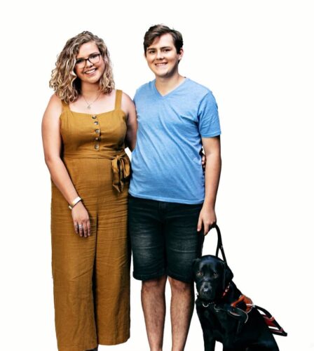 Queensland’s youngest Guide Dog handler Brent shares a special bond with Jaycee