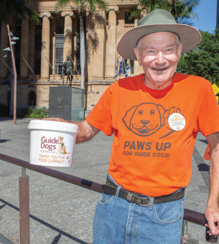 Laurie has spent more than a quarter of his life helping others