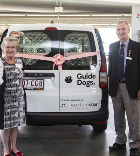 A new car is helping Guide Dogs visit more Queenslanders