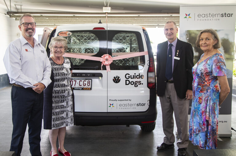 A new car is helping Guide Dogs visit more Queenslanders