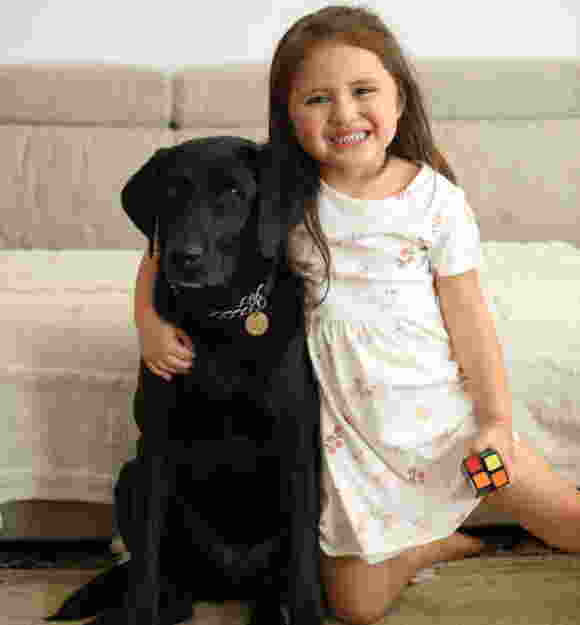 Ebony's daughter and Hollie