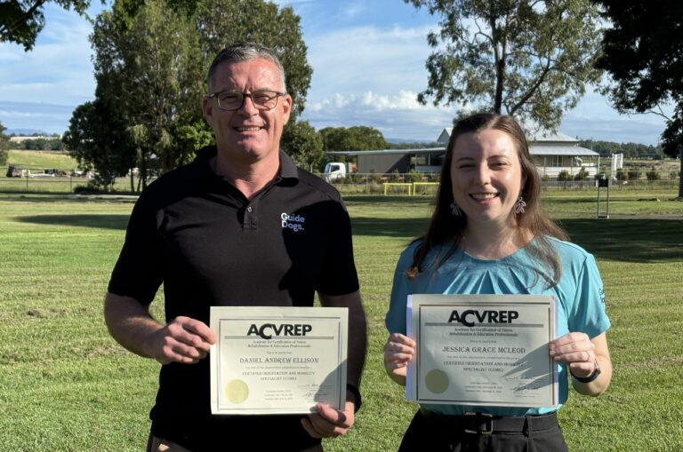 Celebrating New Certifications and Industry Milestones for Orientation and Mobility Specialists